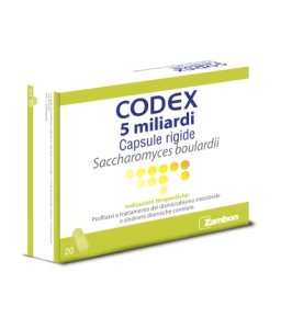 CODEX*20 cps 5 mld 250 mg blister