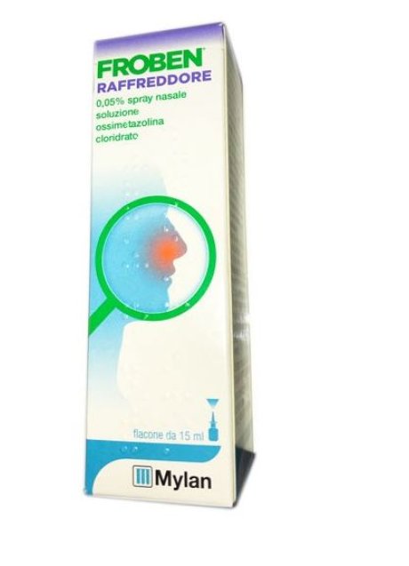 FROBEN RAFFREDDORE*spray nasale flacone 15 ml 0,05% FROBEN RAFFREDDORE*spray nasale flacone 15 ml 0,05%