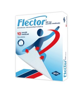 FLECTOR*10 cerotti medicati 180 mg