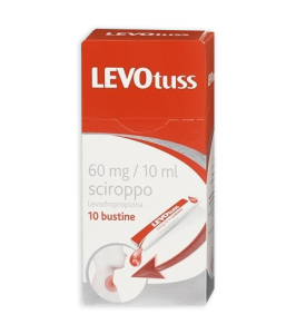 LEVOTUSS*sciroppo 10 bust 60 mg/10 ml