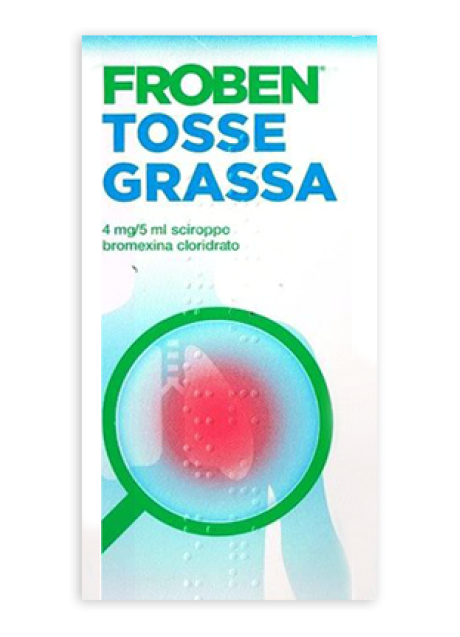 FROBEN TOSSE GRASSA*sciroppo 250 ml 4 mg/5 ml