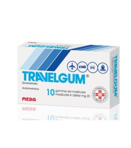 TRAVELGUM*10 gomme mast 20 mg
