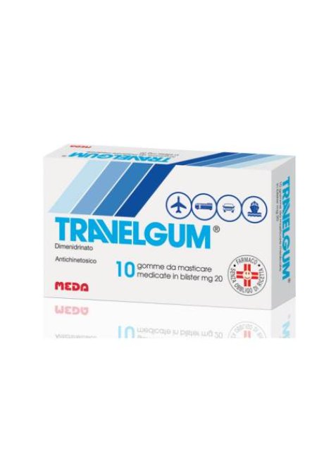 TRAVELGUM*10 gomme mast 20 mg TRAVELGUM*10 gomme mast 20 mg