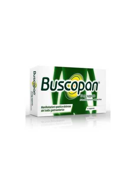 BUSCOPAN*6 supp 10 mg