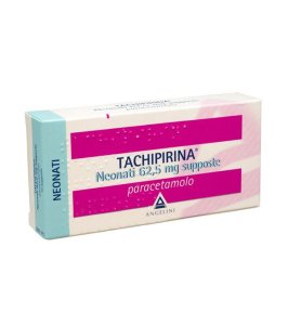 TACHIPIRINA*NEONATI 10 supp 62,5 mg