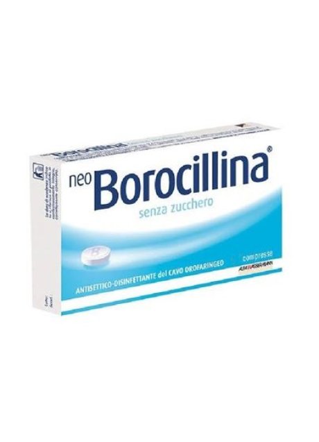 NEOBOROCILLINA*16 pastiglie 1,2 mg + 20 mg senza zucchero NEOBOROCILLINA*16 pastiglie 1,2 mg + 20 mg senza zucchero