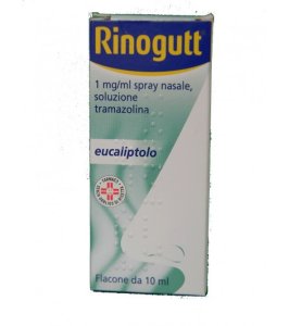 RINOGUTT*spray nasale 10 ml 1 mg/ml con eucaliptolo