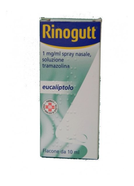 RINOGUTT*spray nasale 10 ml 1 mg/ml con eucaliptolo