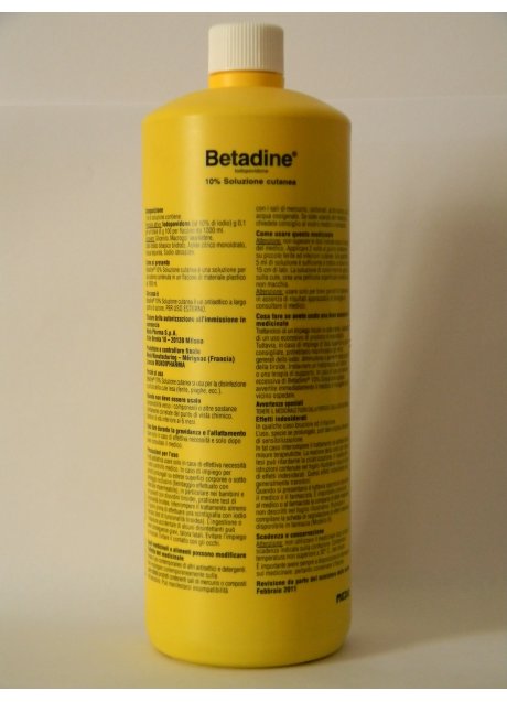 BETADINE*soluz cutanea 1.000 ml