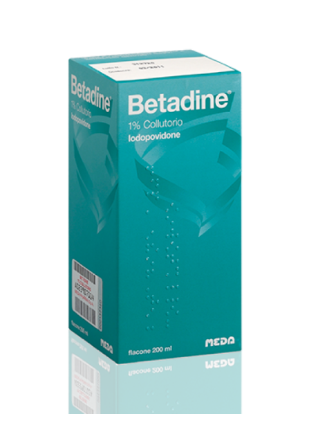 BETADINE*collutorio 200 ml 1%