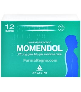 MOMENDOL*12 bust grat 220 mg