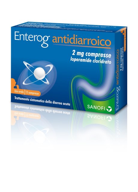 ENTEROG ANTIDIARROICO*12 cpr 2 mg