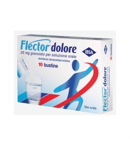 FLECTOR DOLORE*orale grat 10 bust 25 mg