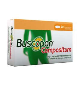 BUSCOPAN COMPOSITUM*20 cpr riv 10 mg + 500 mg