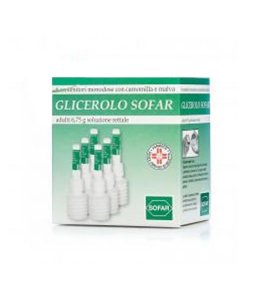 GLICEROLO (SOFAR)*AD 6 contenitori monodose 6,75 g soluz rett con camomilla e malva