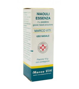 NIAOULI ESSENZA (MARCO VITI)*BB gtt orl 10 g 1%