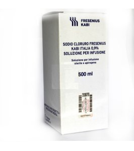 SODIO CLORURO (FRESENIUS KABI ITALIA)*1 flacone EV 500 ml 0,9%