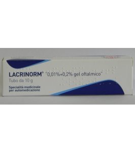 LACRINORM*gel oftalmico 10 g 0,01%