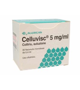CELLUVISC*30 monod collirio 0,4 ml 5 mg/ml
