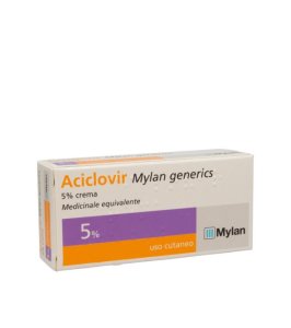 ACICLOVIR (MYLAN GENERICS)*crema derm 3 g 5%