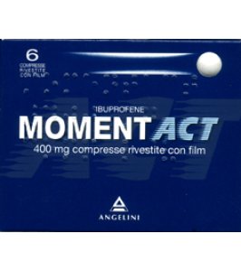 MOMENTACT*6 cpr riv 400 mg