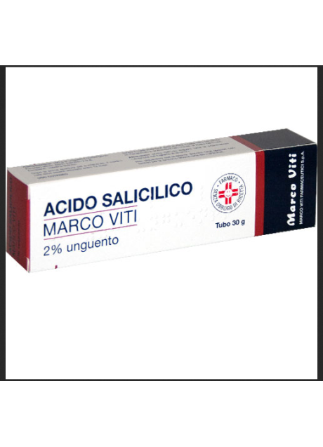 ACIDO SALICILICO (MARCO VITI)*ung derm 30 g 2% ACIDO SALICILICO (MARCO VITI)*ung derm 30 g 2%