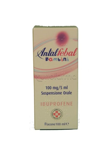 ANTALFEBAL*BB orale sosp 100 ml 100 mg/5 ml