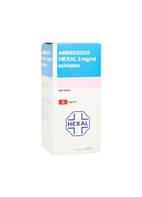 AMBROXOLO (HEXAL)*scir 250 ml 3 mg/ml