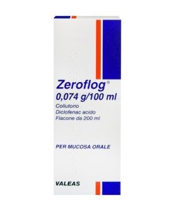 ZEROFLOG*collutorio 200 ml 0,074 g/100 ml