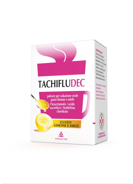 TACHIFLUDEC*orale polv 10 bust limone/miele