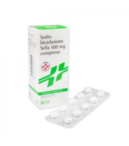 SODIO BICARBONATO (SELLA)*50 cpr 500 mg