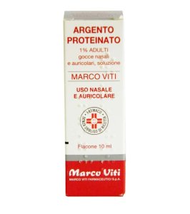 ARGENTO PROTEINATO (MARCO VITI)*AD gtt orl 10 ml 1%