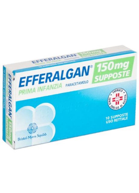 EFFERALGAN*10 supp 150 mg