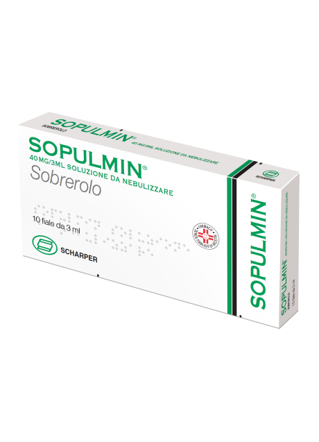 SOPULMIN*soluz nebul 10 fiale 40 mg 3 ml
