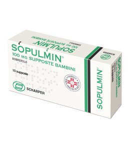 SOPULMIN*BB 10 supp 100 mg