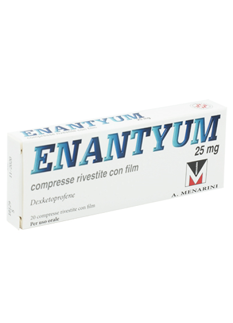 ENANTYUM*20 cpr riv 25 mg ENANTYUM*20 cpr riv 25 mg
