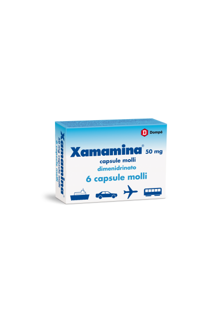 XAMAMINA*6 cps molli 50 mg XAMAMINA*6 cps molli 50 mg
