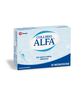 COLLIRIO ALFA DECONGESTIONANTE*10 monodosi collirio 0,3 ml 0,8 mg/ml