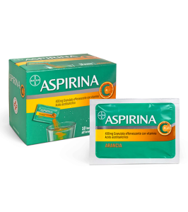 ASPIRINA*con Vitamina C 10 bust grat eff 400 mg + 240 mg