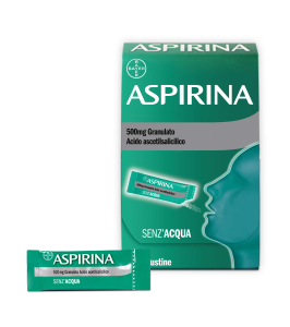 ASPIRINA*10 bust grat 500 mg