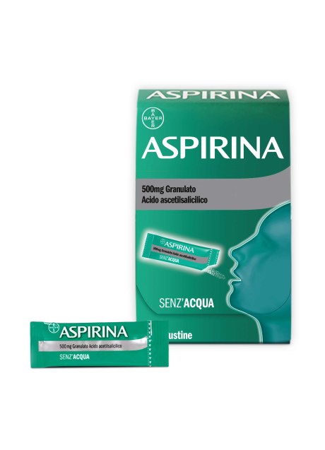 ASPIRINA*10 bust grat 500 mg