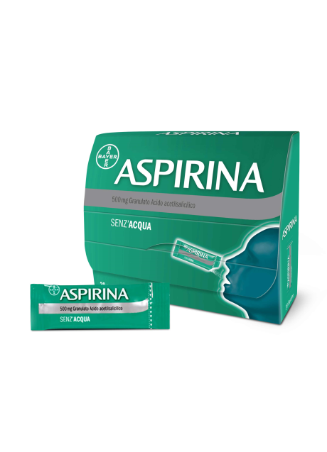 ASPIRINA*20 bust grat 500 mg