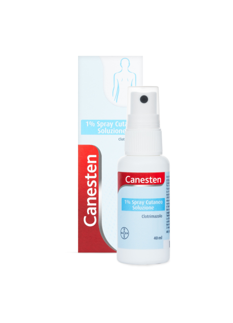 CANESTEN*spray cutaneo 40 ml 1% con pompa dosatrice