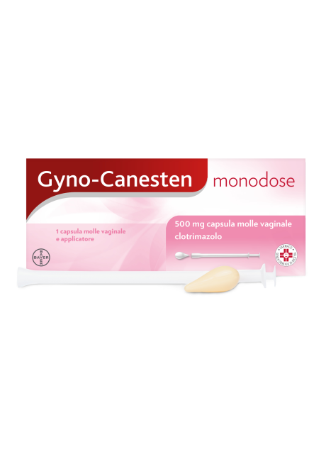 GYNOCANESTEN MONODOSE*1 cps vag 500 mg
