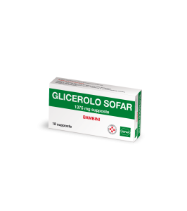 GLICEROLO SOFAR*BB 18 supp 1.375 mg