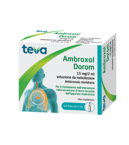 AMBROXOL (DOROM)*soluz nebul 10 fiale 2 ml 15 mg