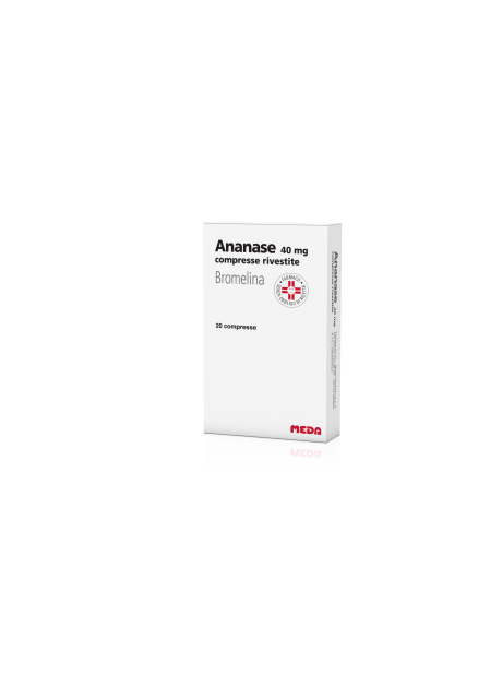 ANANASE*20 cpr riv 40 mg