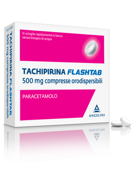 TACHIPIRINA FLASHTAB*16 cpr orodispers 500 mg