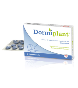 DORMIPLANT*25 cpr riv 160 mg + 80 mg