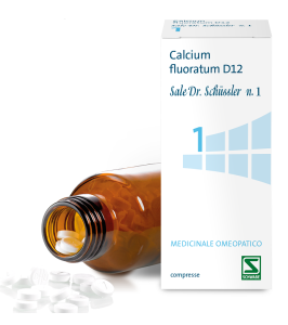 CALCIUM FLUORATUM D12 SALE DR.SCHUSSLER N.1*D12 200 cpr flacone